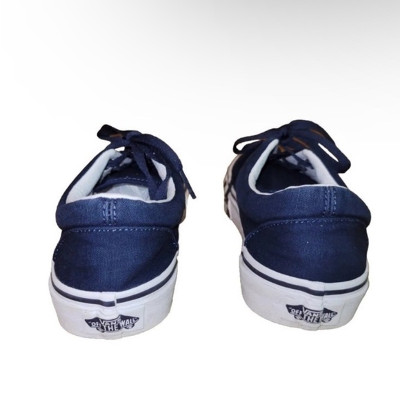 Vans 4.5 kids/mens 6 womens navy blue shoes - Picture 4 of 7